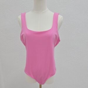 Aeropostale Pink Scoop Neck Bodysuit